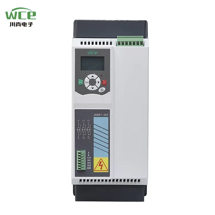 3 giai đoạn 220V 380V 690V 18.5kW 25hp được xây dựng trong Bypass Soft Starter