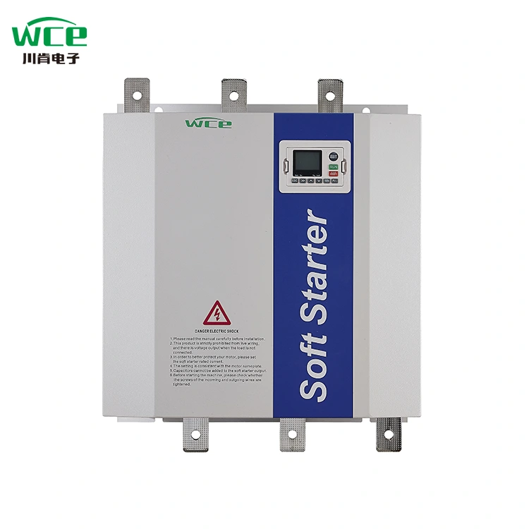 Bộ khởi động mềm trực tuyến 400kW với tiếng Anh
